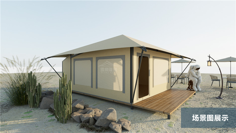 隐于林间的移动行宫｜安陆市星空酒店帐篷重塑荒野栖居美学